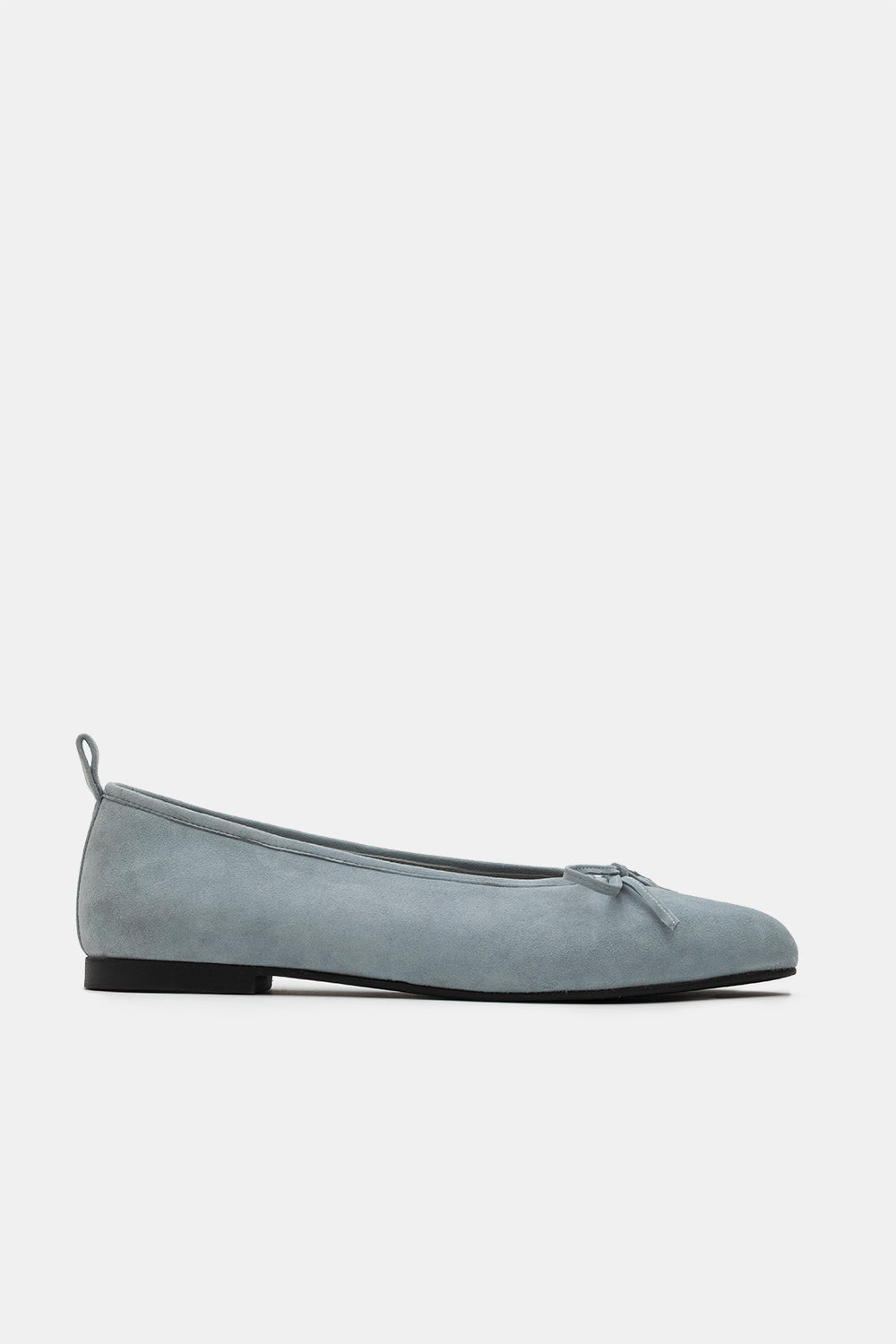 Baby Blue Suede Melin Ballerina