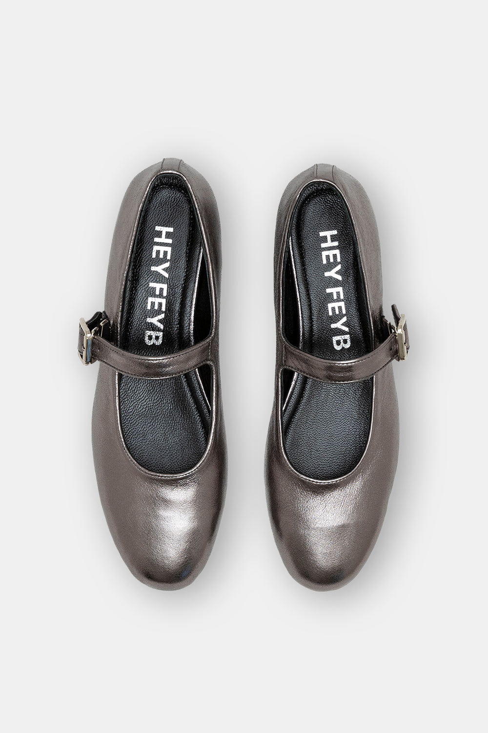 Metallic Leather Lunea Mary Jane
